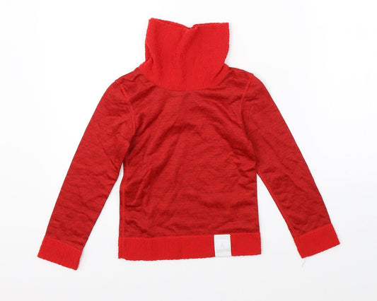 Decathalon Boys Red Basic T-Shirt Size 6 Years