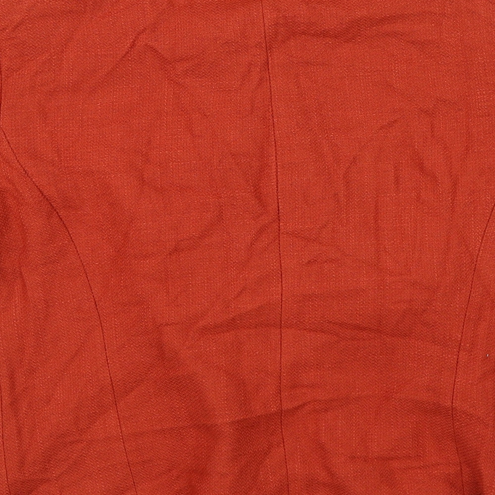 Womens UK Size 12 BHS Orange Jacket