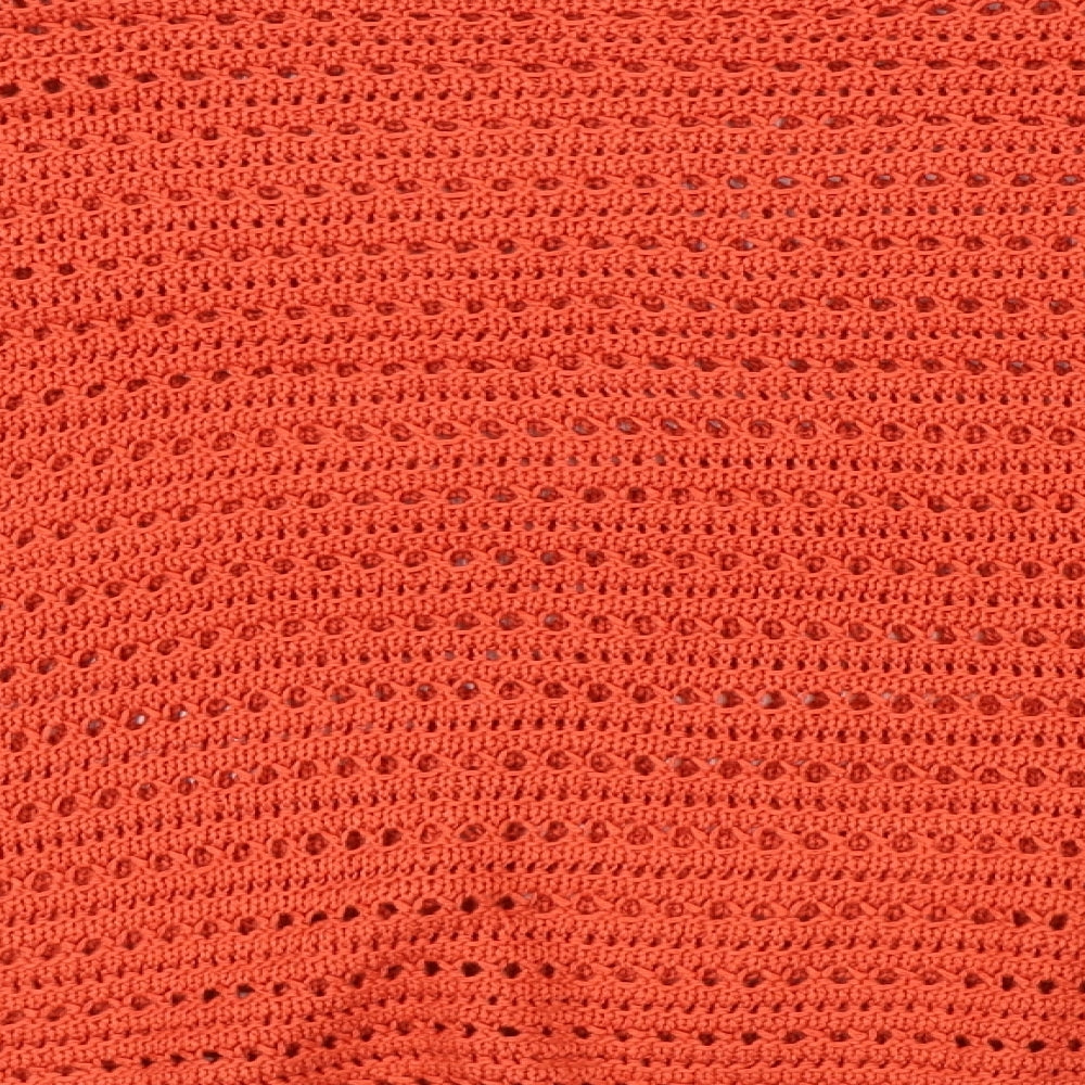 Womens UK Size 16 M&Co Orange Pullover Jumper