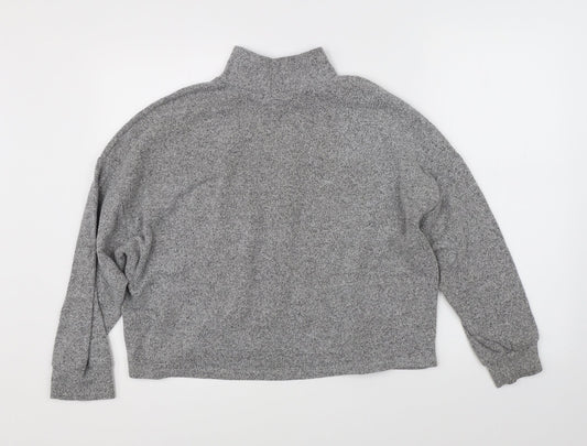 Womens UK Size M New Look Grey Pullover Jumper