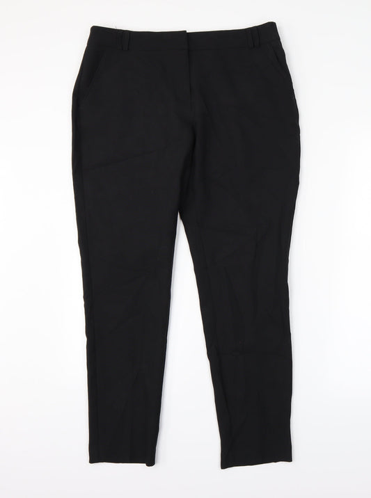 Womens UK Size 12 Atmosphere Regular Black Suit Trousers