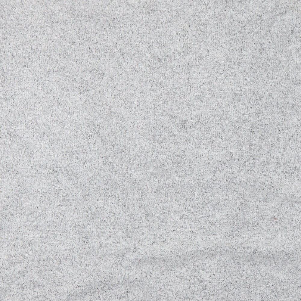 Womens UK Size One Size Preworn Grey Wrap Jumper