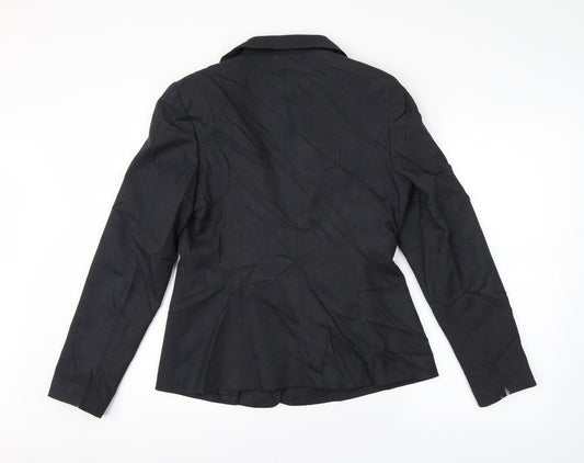 Papaya Womens Grey Check  Jacket Suit Jacket Size 12