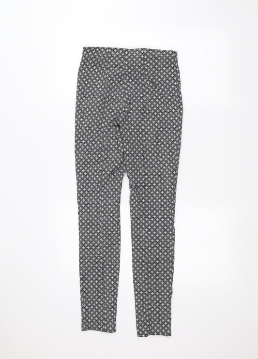 Womens UK Size 8 Atmosphere Regular Fit Black Trousers