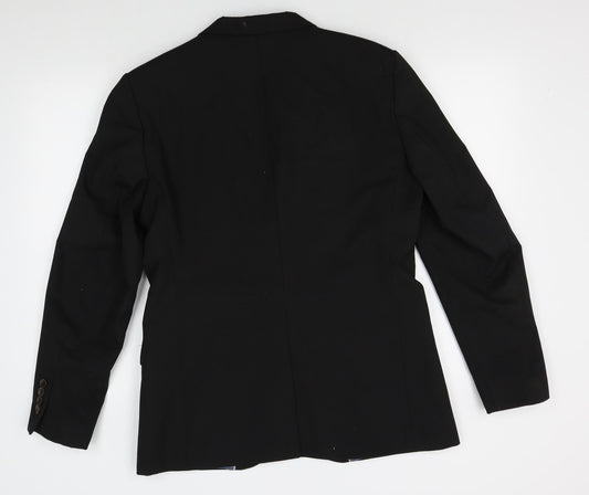 Preworn Mens Black Jacket Blazer