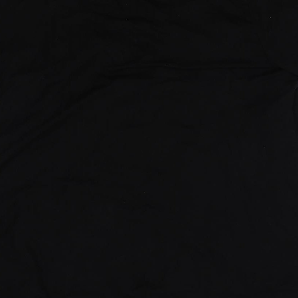Womens UK Size 20 Preworn Black Wrap Jumper