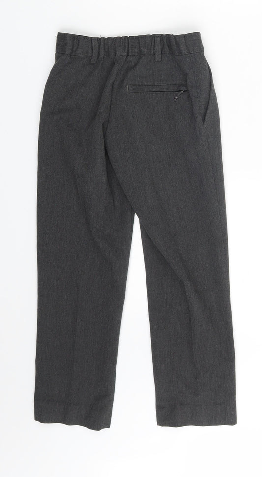 M&S Boys Grey Dress Pants Trousers Size 6-7 Years