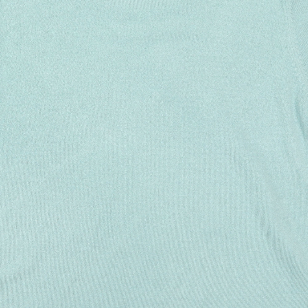 Womens UK Size 14 Marks and Spencer Blue Pullover Jumper