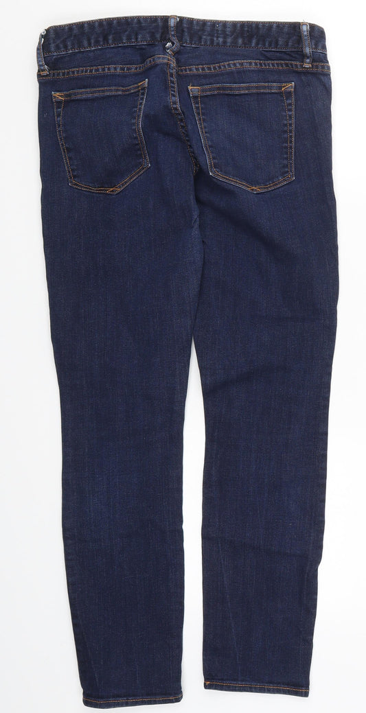 Gap Womens Black Denim Skinny Jeans Size 28 L27 in