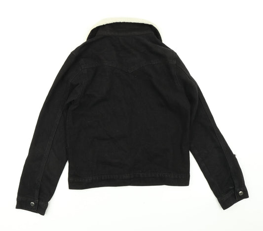 Womens UK Size 8 Boohoo Black Jacket
