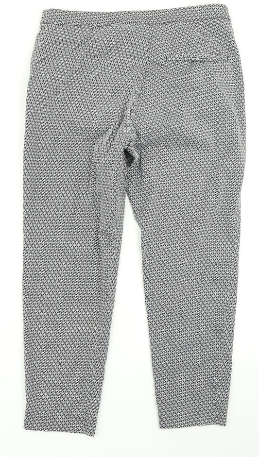 Womens UK Size 14 H&M Regular Fit Black Trousers
