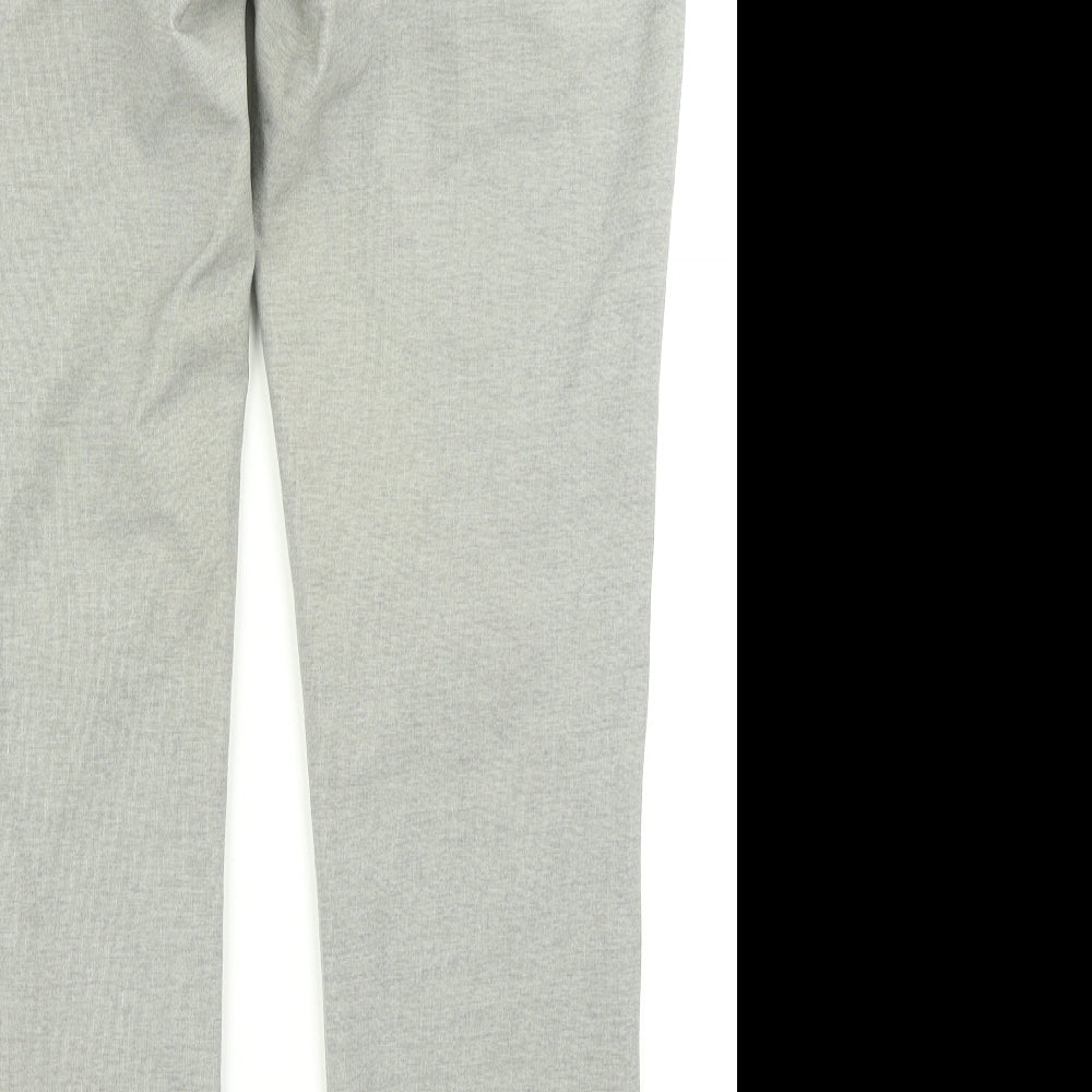 Womens UK Size 10 H&M Regular Fit Grey Trousers