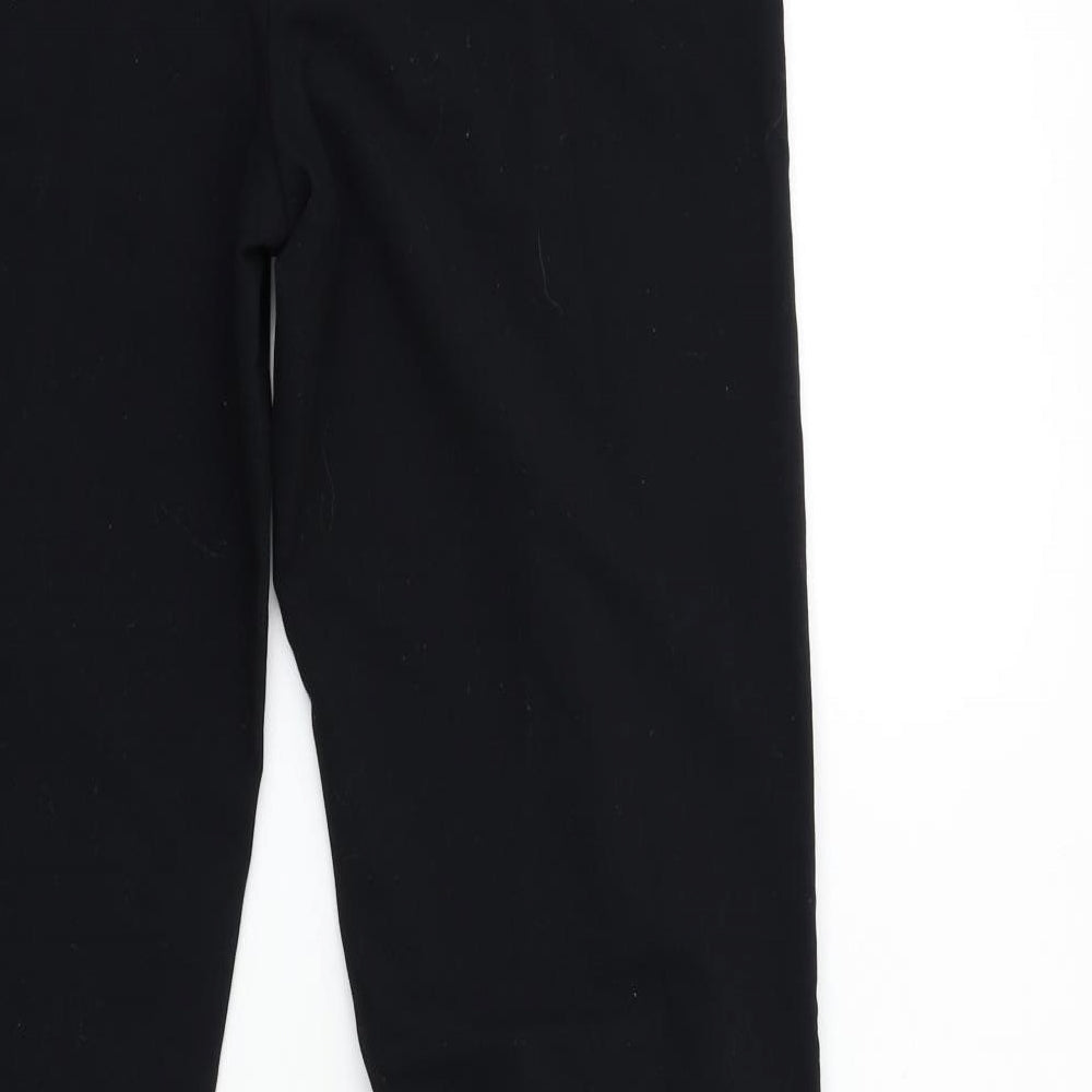 Womens UK Size 12 Marks and Spencer Regular Fit Black Trousers