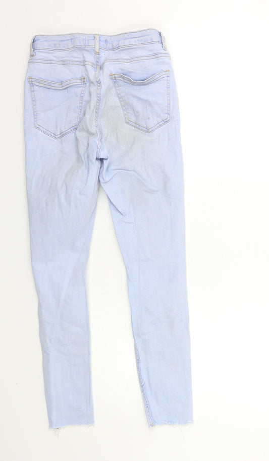 New Look Girls Blue Denim Skinny Jeans Size 14 Years