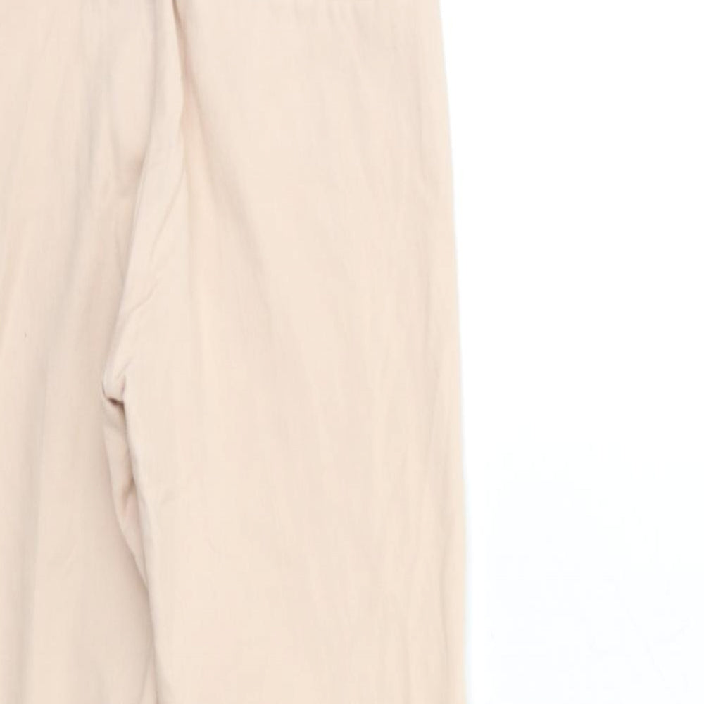 Womens UK Size 8 H&M Regular Fit Pink Trousers