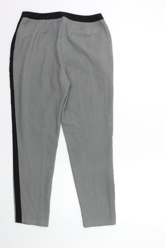 New Look Womens Grey Trousers Size 10 L27 in