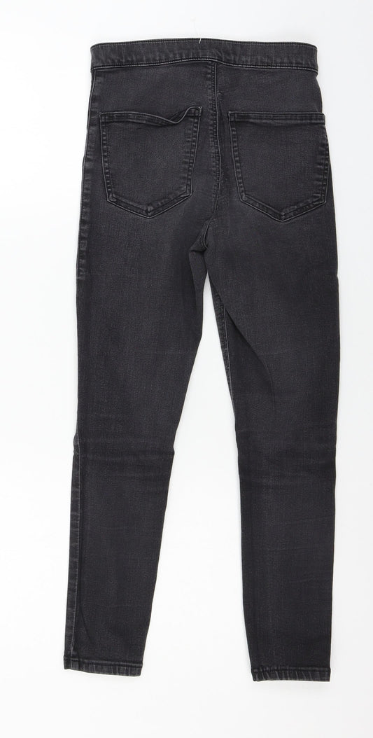 Womens UK Size 28 in Topshop Regular Fit Skinny Grey Jeans