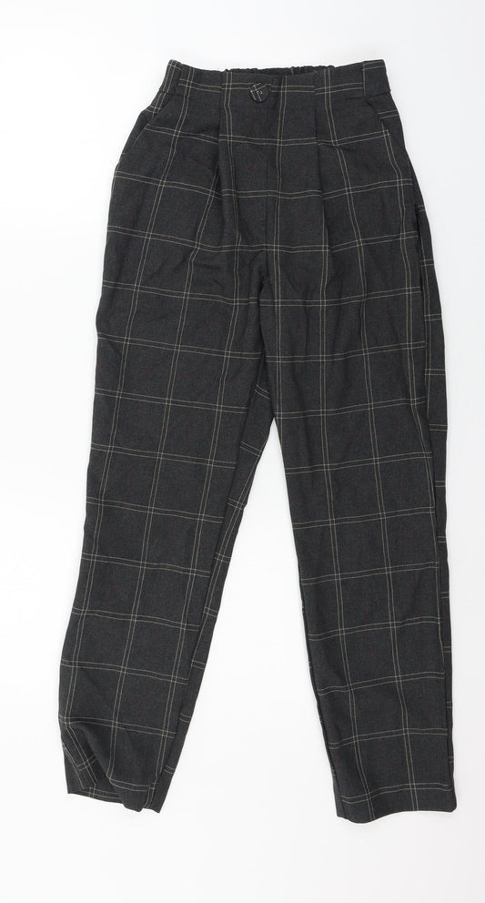 Womens UK Size 6 Primark Regular Fit Grey Trousers
