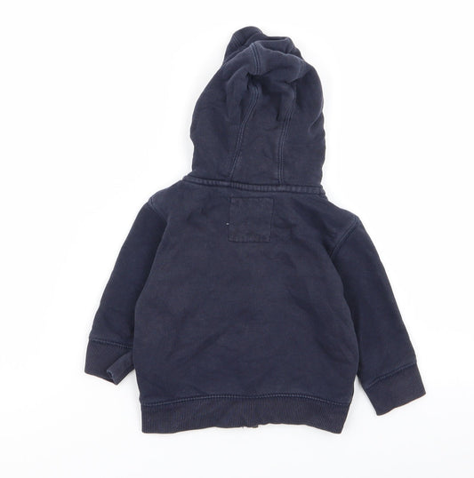 NEXT Boys Blue Full Zip Jumper Size 6-9 Months
