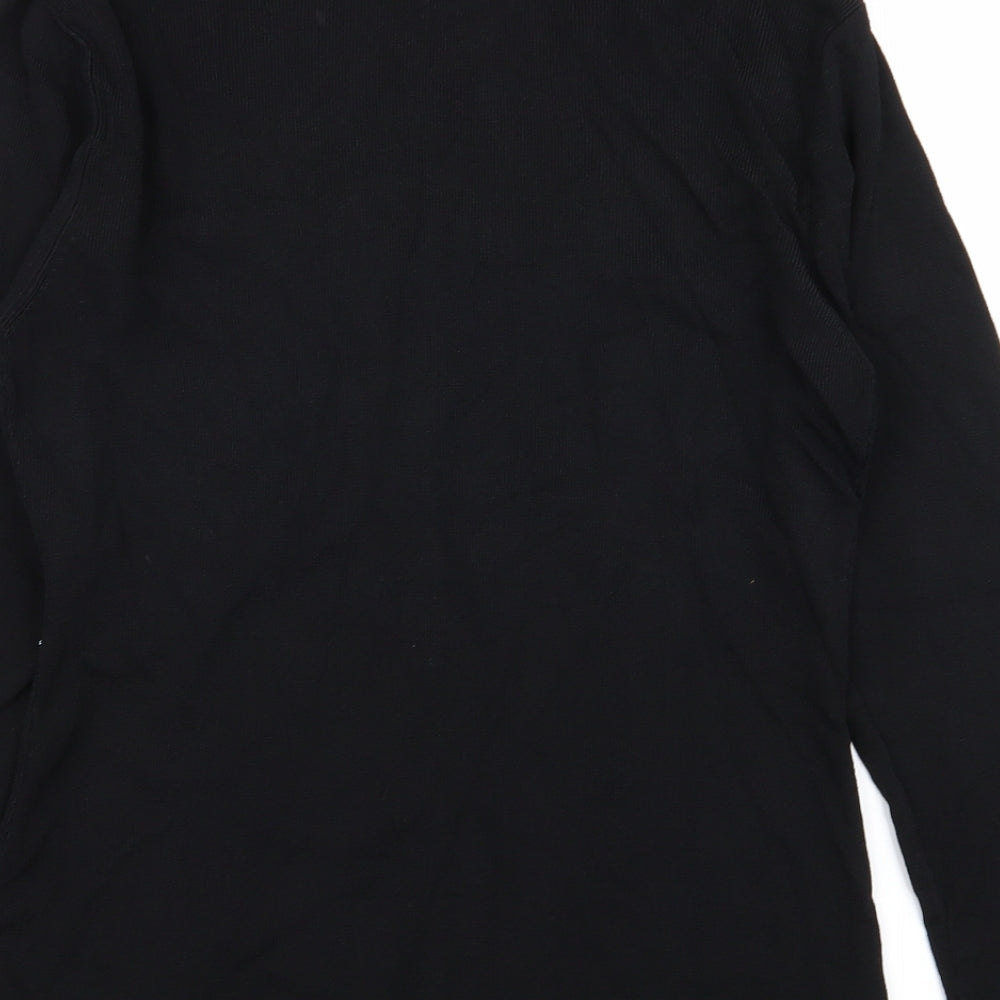 Womens UK Size L Reflections Black Pullover Jumper