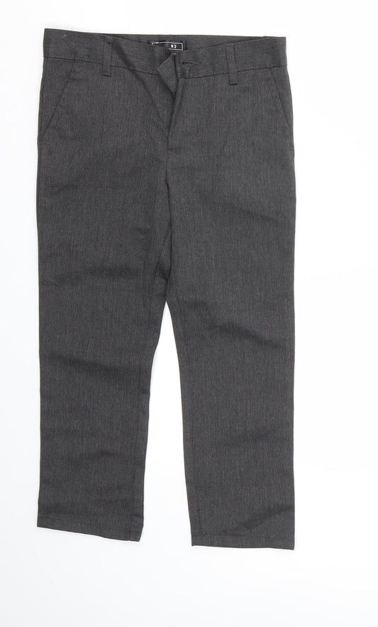 NEXT Boys Grey Capri Trousers Size 6 Years