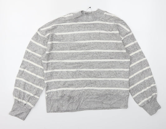 Womens UK Size 6 M&S Grey Pullover Jumper