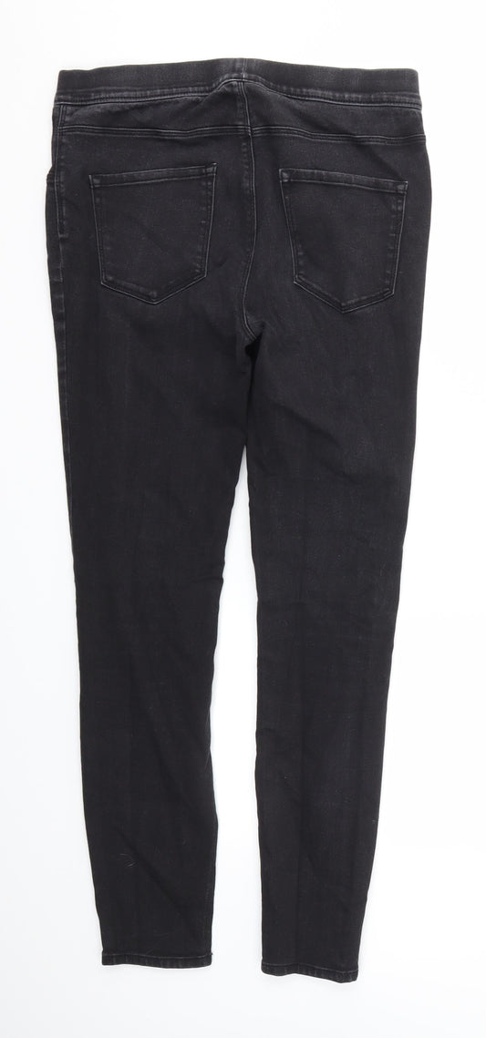 George Womens Black Skinny Jeans Size 12 L27 in