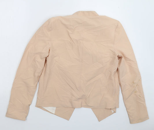 New Look Womens Beige Jacket Blazer Size 12