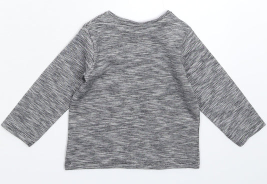 NEXT Baby Grey Basic T-Shirt Size 12-18 Months