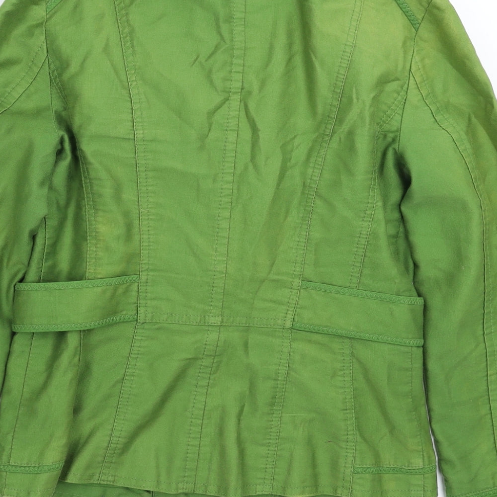 Principles Womens Green Jacket Size 10