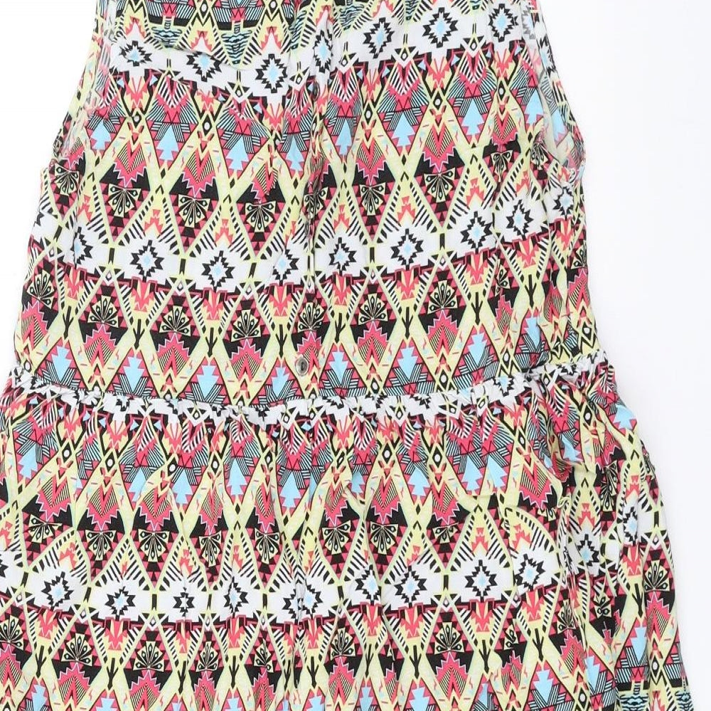 Divided by H&M Womens Multicoloured Geometric Tank Dress Size 12