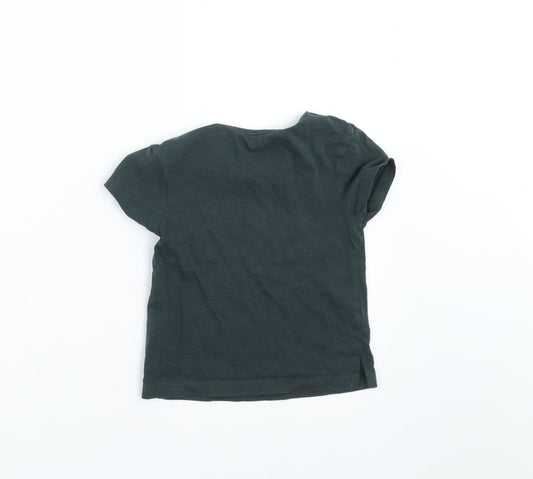 George Girls Black Basic T-Shirt Size 2-3 Years - kindness is powerful