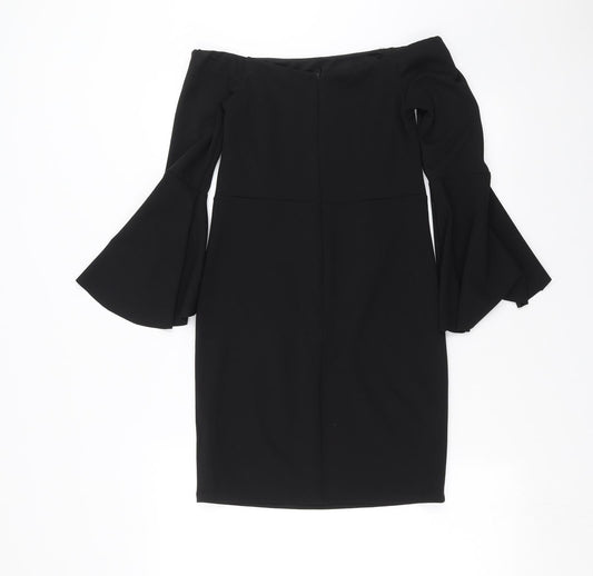 New Look Womens Black Bodycon Size 10