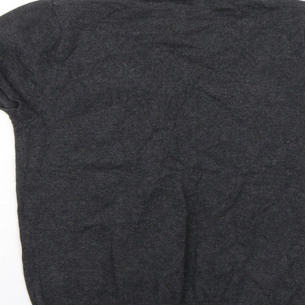 Womens UK Size 12 H&M Grey Cardigan Jumper