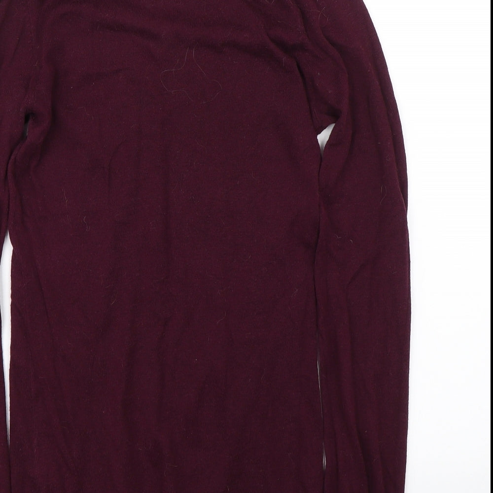Gap Womens Purple Pullover Jumper Size S