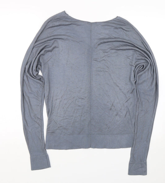 Womens UK Size XS M&S Blue Pullover Jumper
