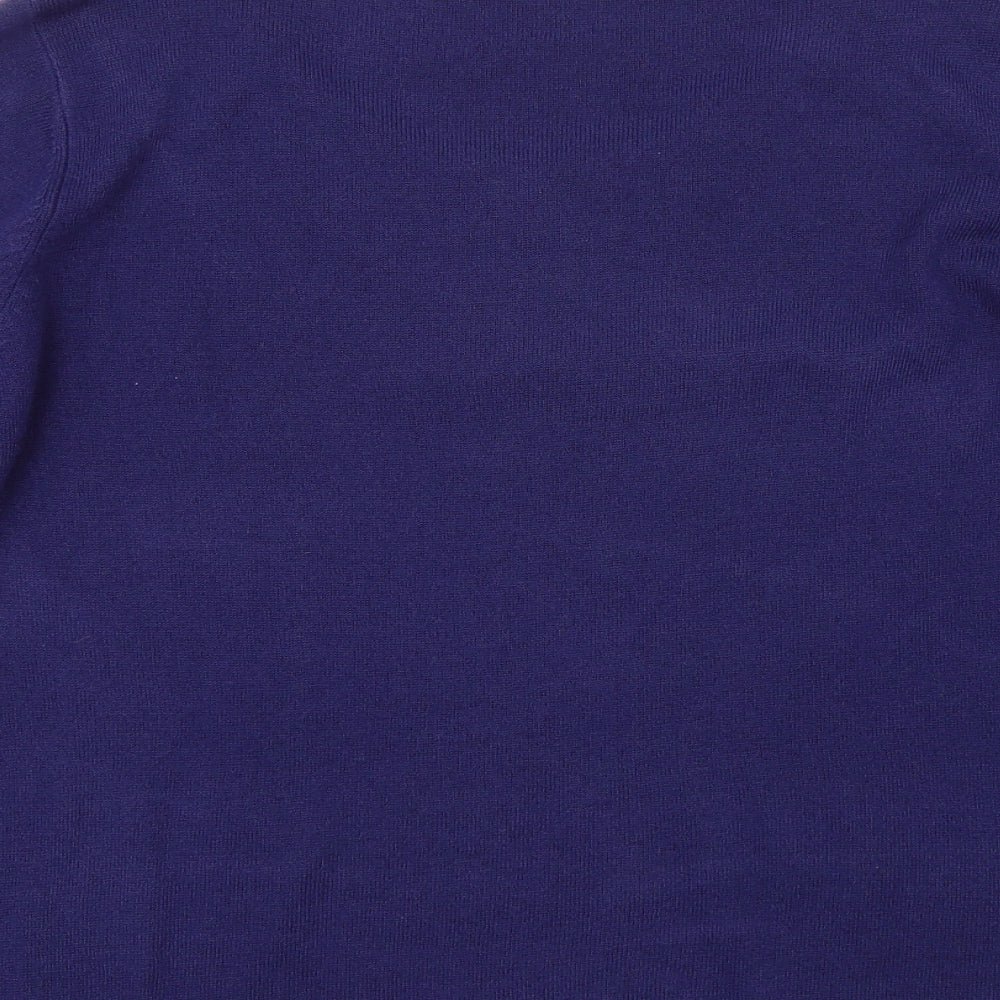 Womens UK Size 18 M&S Purple Pullover Jumper