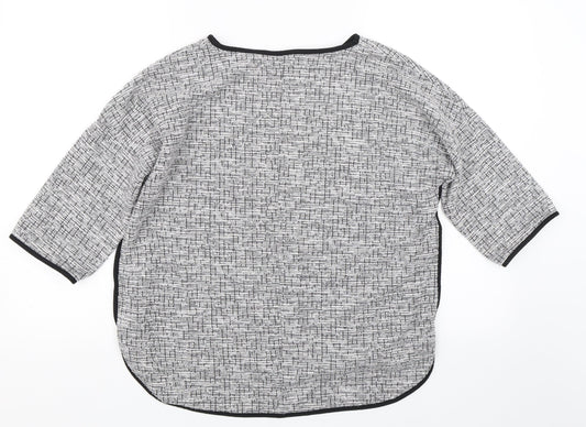 Primark Womens Grey Pullover Jumper Size 16