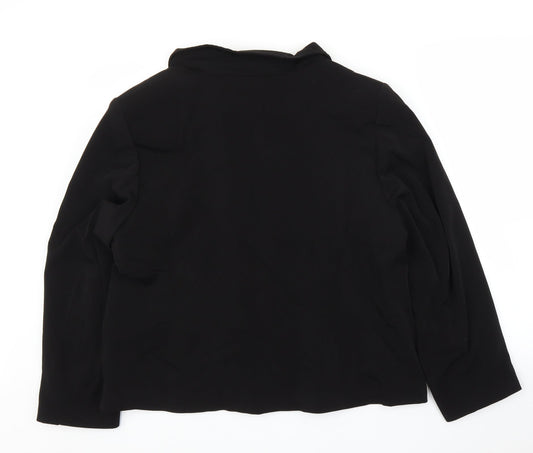 M&S Womens Black   Jacket Blazer Size L