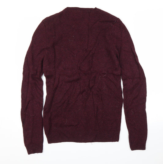 NEXT Mens Purple Pullover Jumper Size S