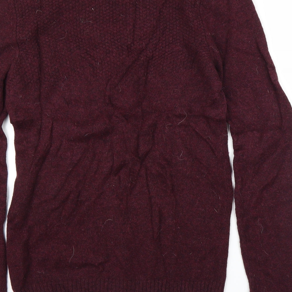 NEXT Mens Purple Pullover Jumper Size S