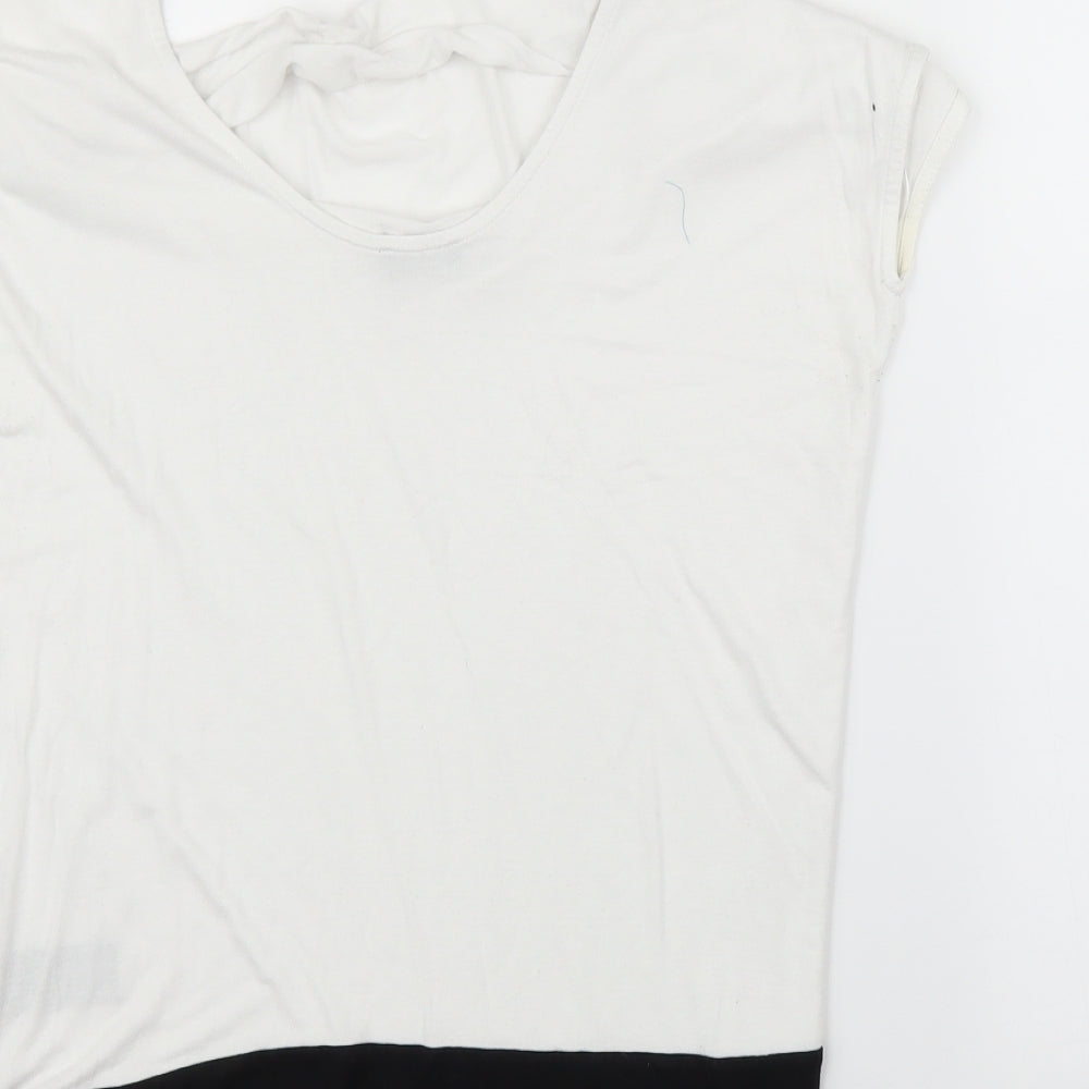 F&F Womens White Basic Blouse Size 14