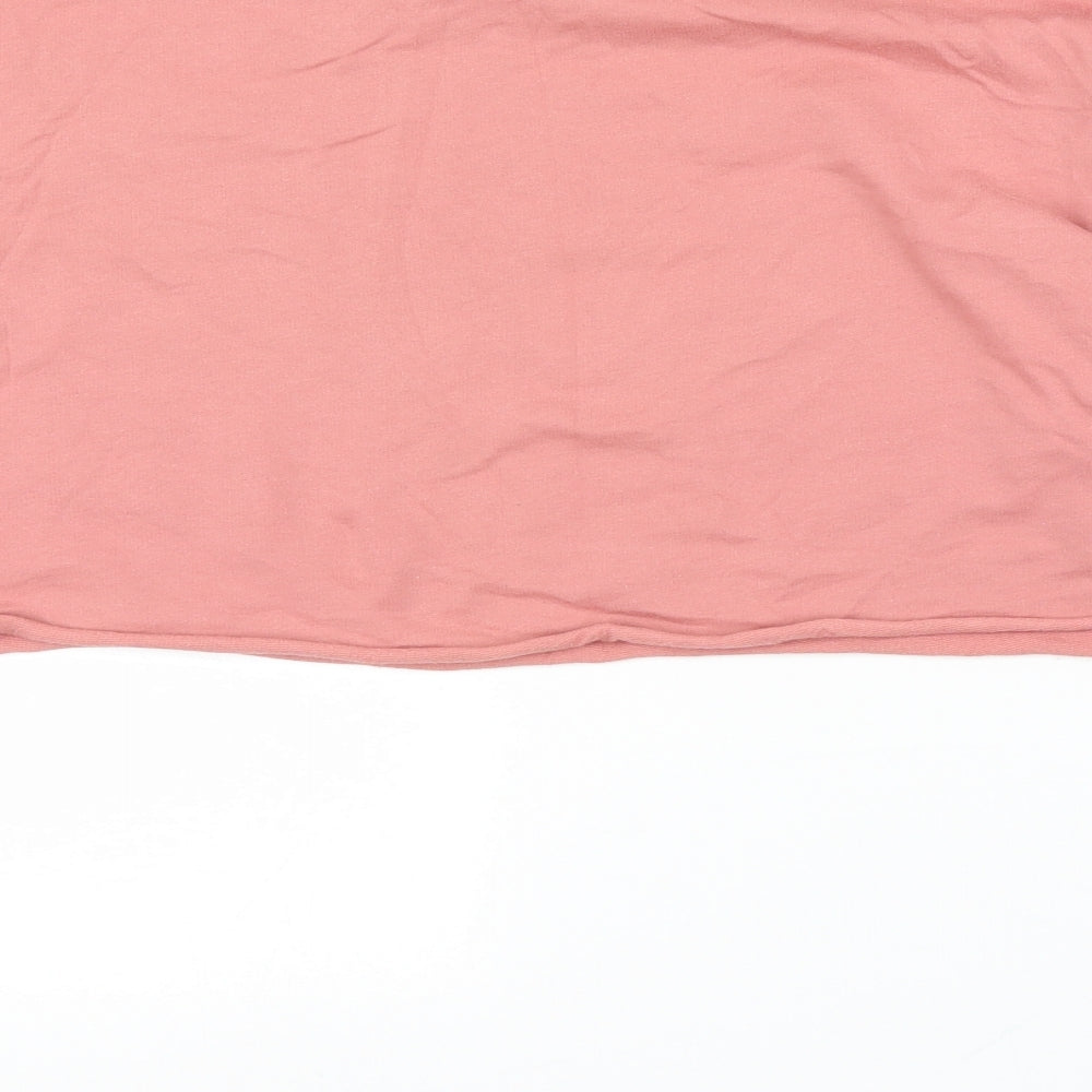 Womens UK Size M H&M Pink Pullover Jumper