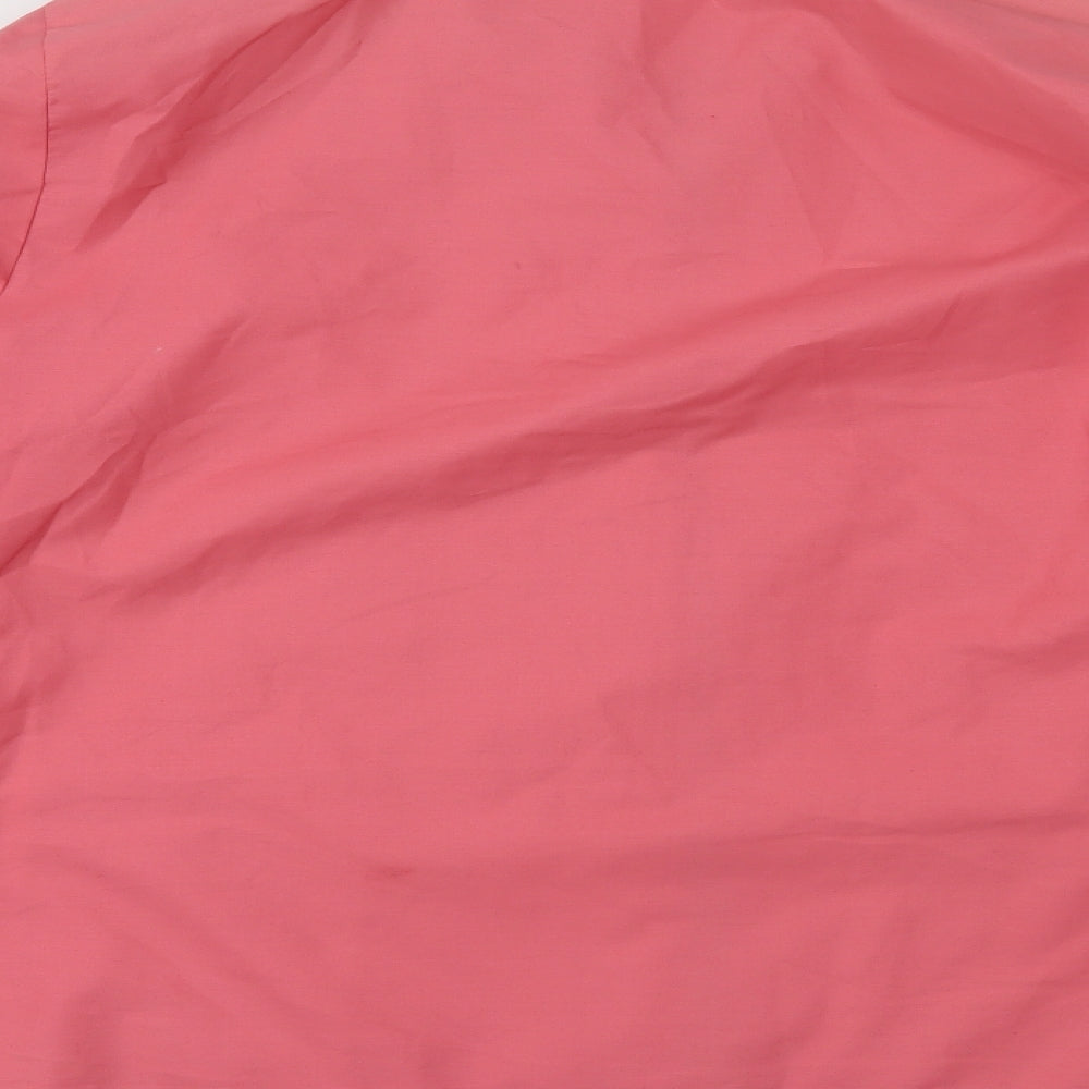 Womens UK Size 14 Preworn Pink Overcoat