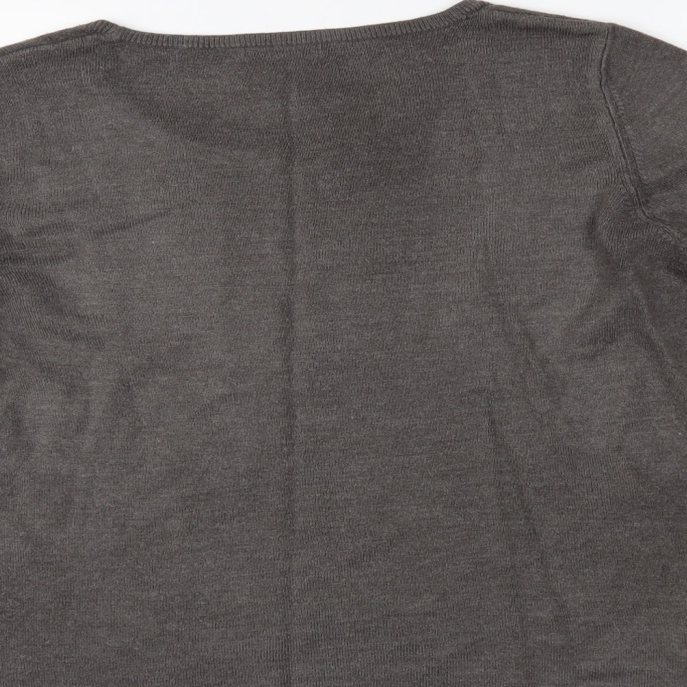 Womens UK Size 14 Matalan Grey Pullover Jumper