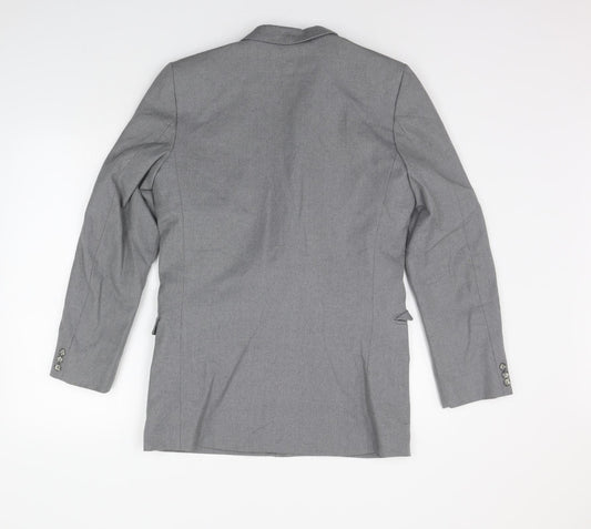 mitchell worker Womens Grey Jacket Suit Jacket Size 10