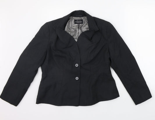 Womens UK Size 16 Debenhams Regular Grey Suit Jacket