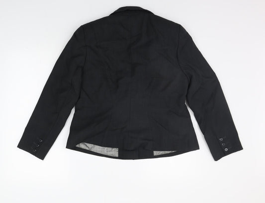 Debenhams Womens Grey   Jacket Suit Jacket Size 16