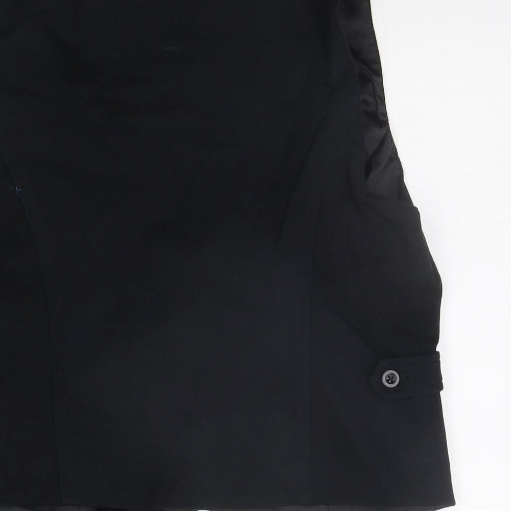 Mens UK Size M Gap Regular Black Suit Jacket