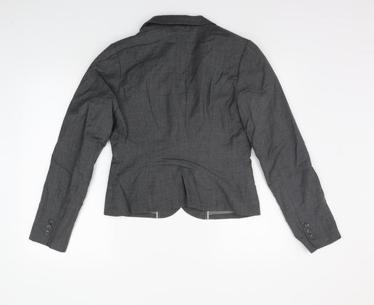 Mexx Womens Grey Jacket Suit Jacket Size 14